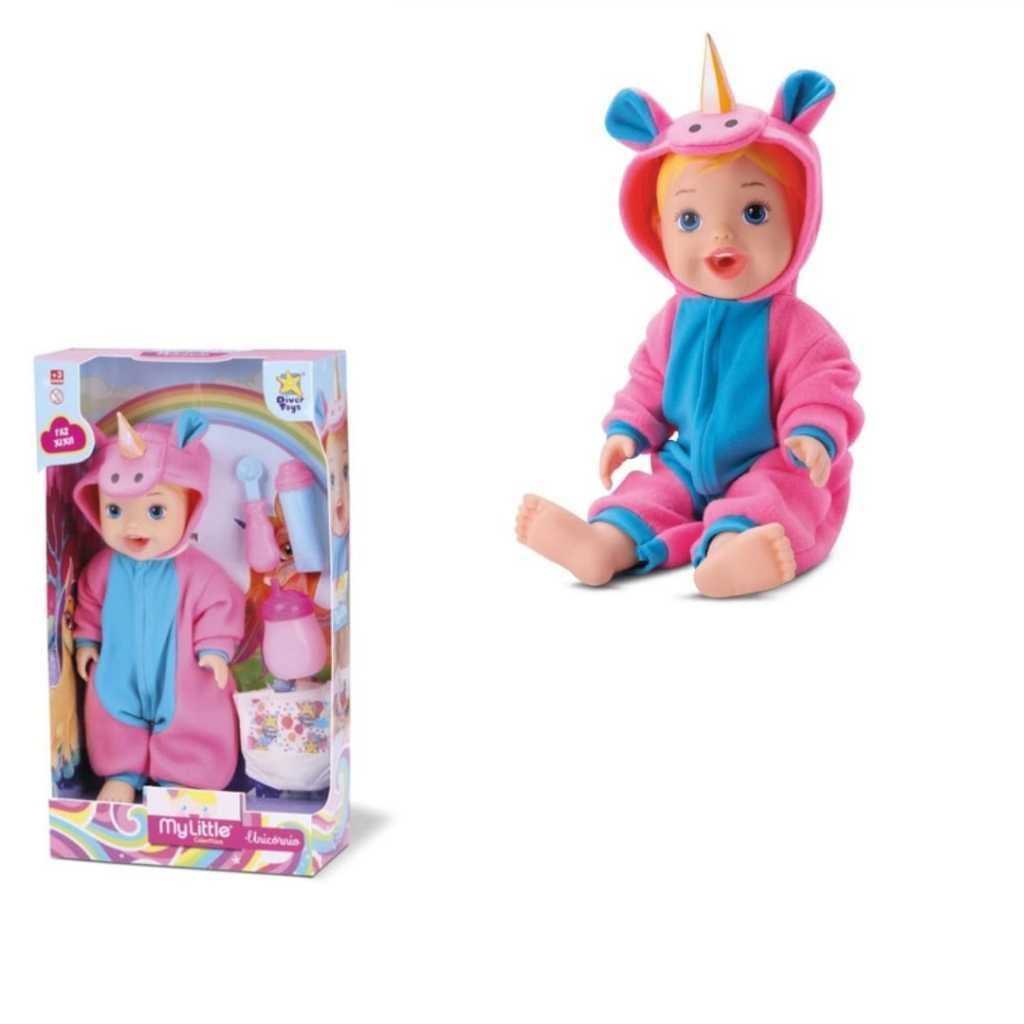 Boneca MyLIttleCollection - Unicórnio - DiverToys
