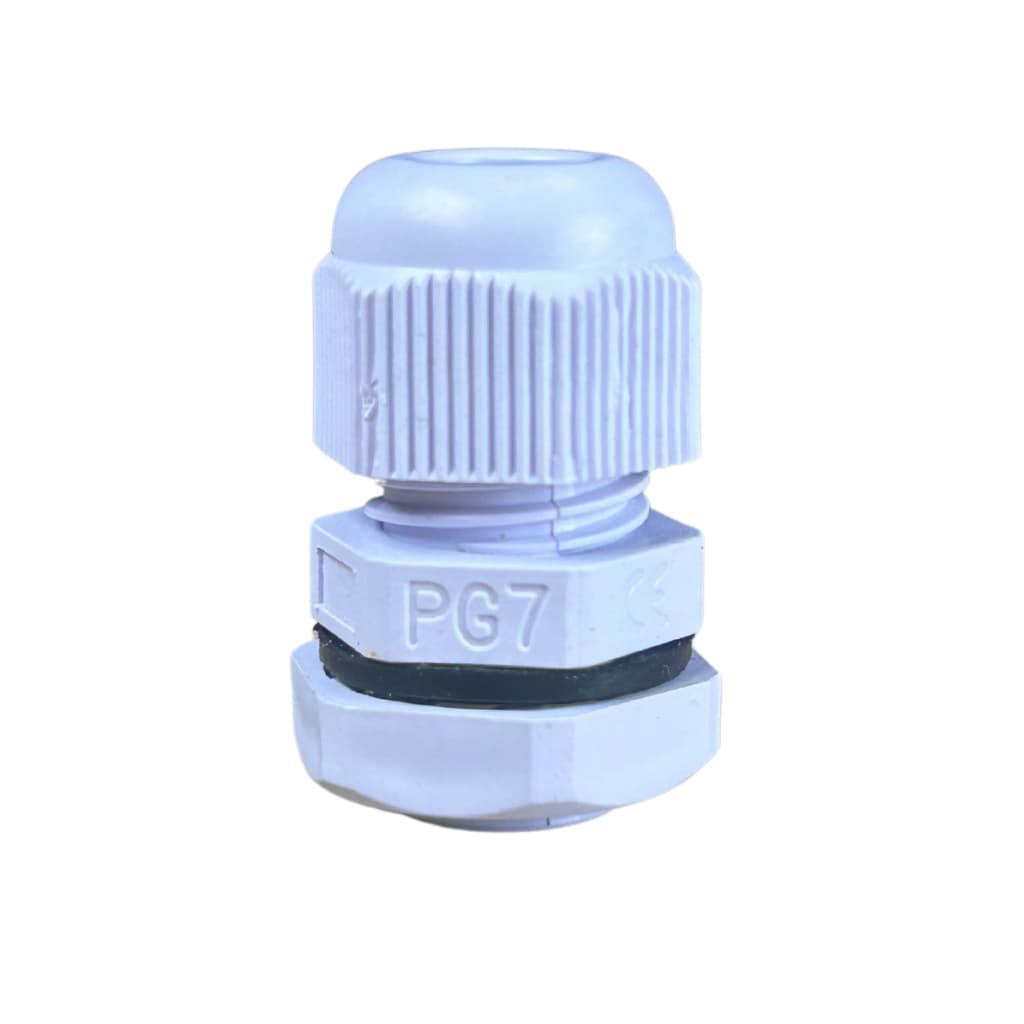 Prensa Cabo Pg7 1/4 Nylon Pa66 Ip68 Cinza - Unidade