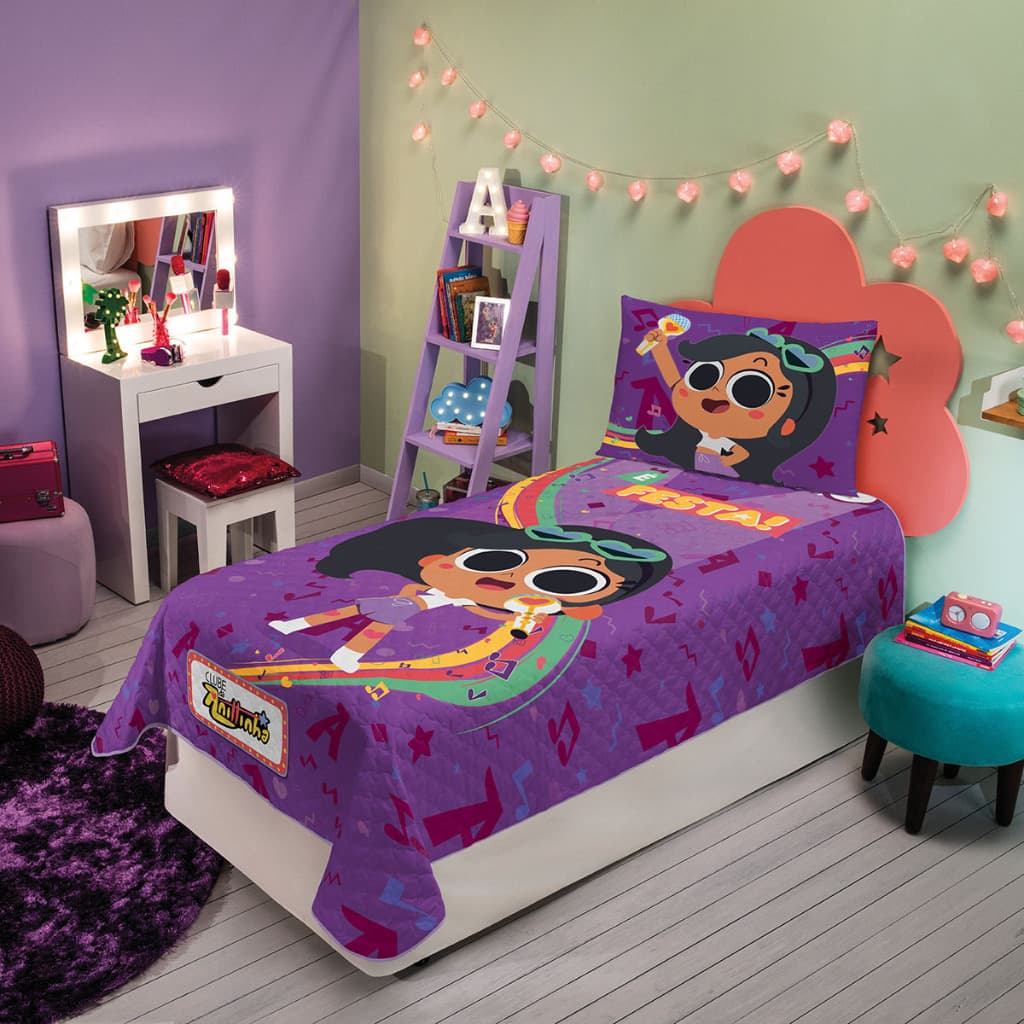 Roupa de cama club da anitinha anita