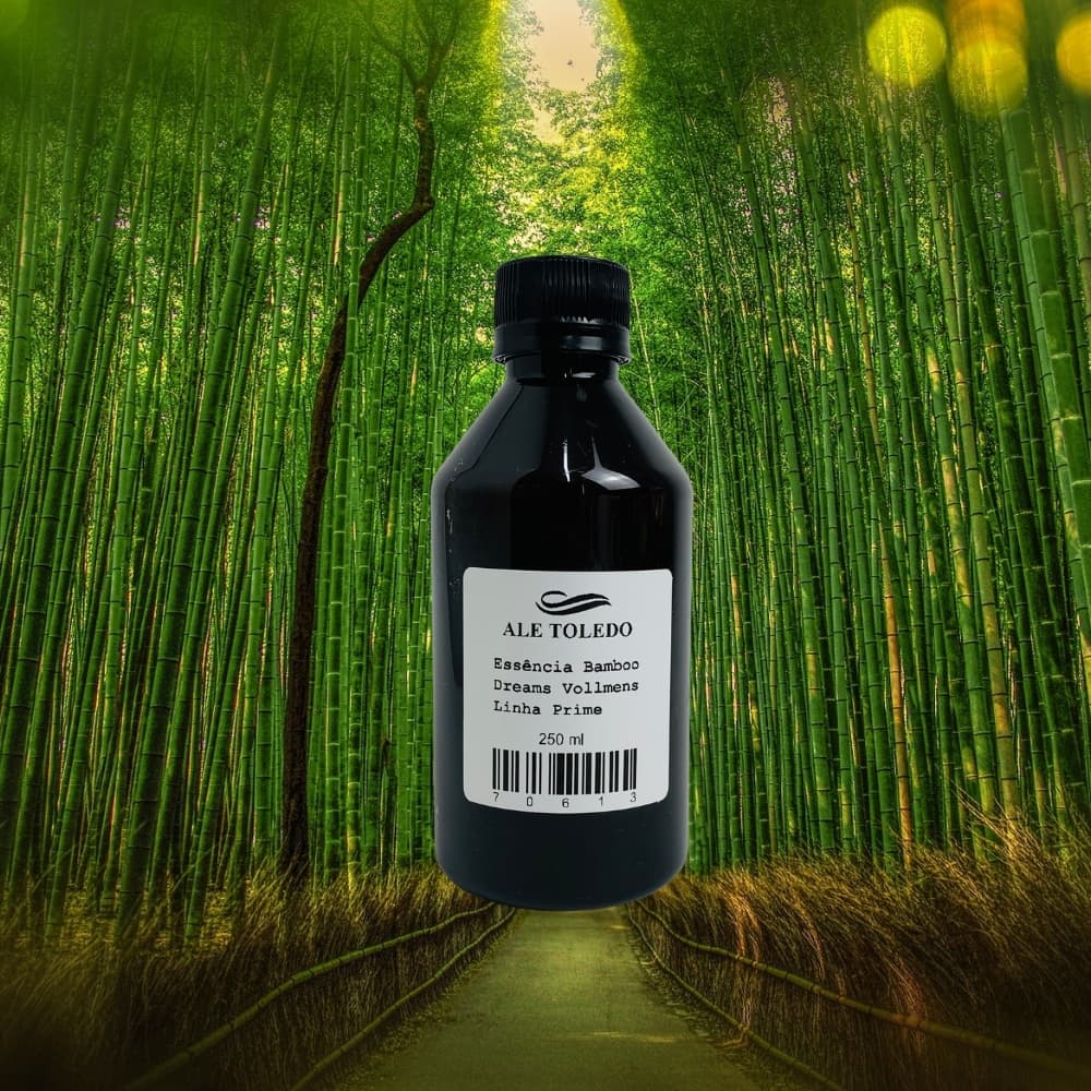 Essência Bamboo Dreams 250ml Vollmens Prime Vela Aromatizador Home Spray