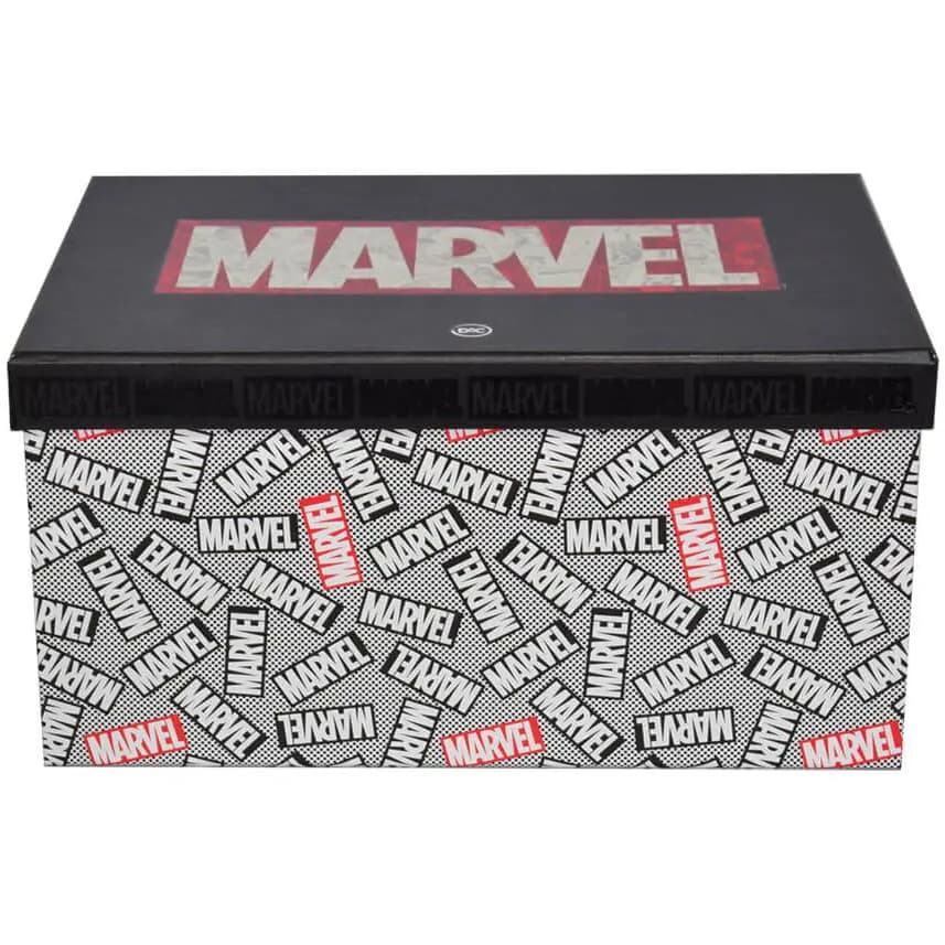 Caixa Arquivo Organizadora Marvel - Resistente 32cm - Dac