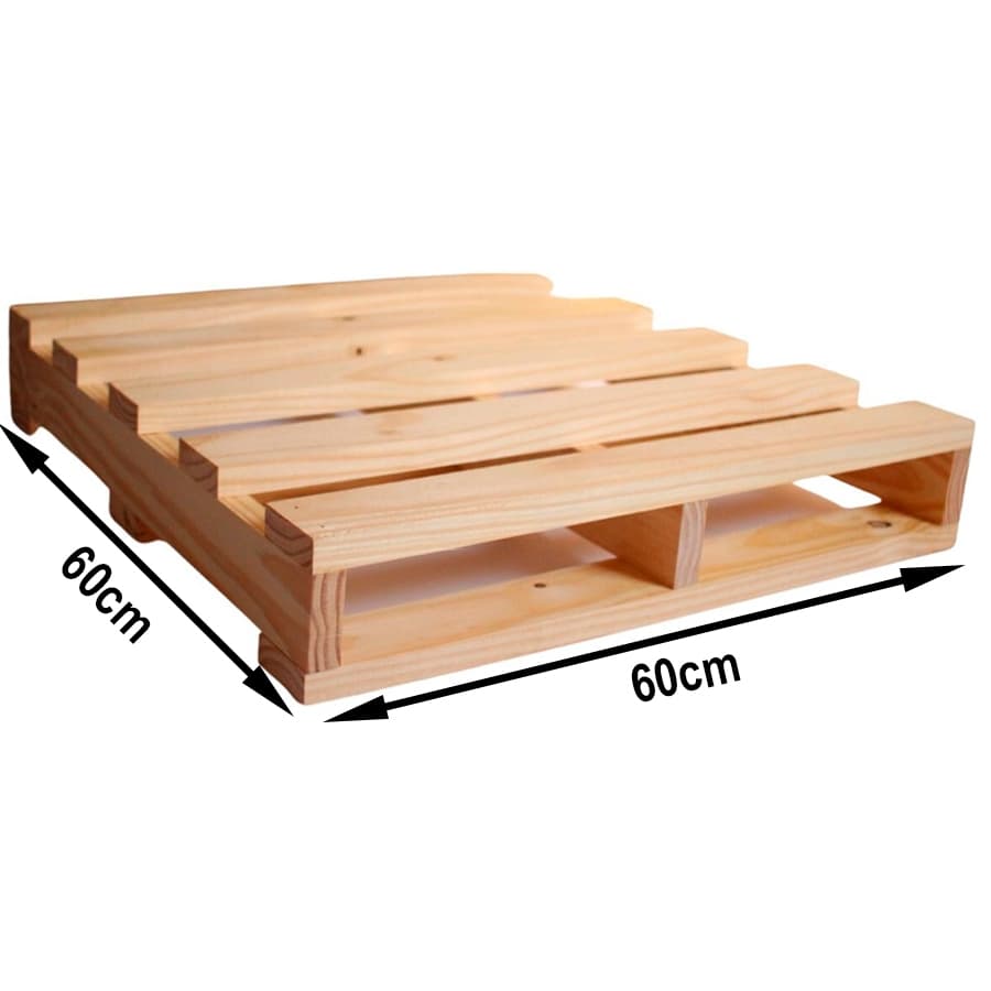 Pallet de Madeira Pinus 60x60 Suporte Fogão 4 Bocas