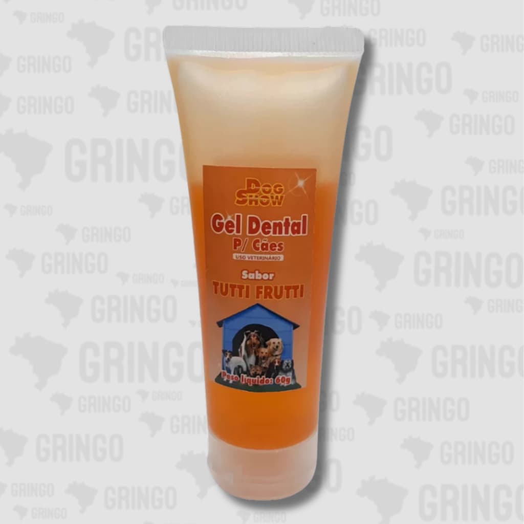 Gel Dental Pet Cães Pasta De Dente Bucal Anti Tártaro Tutti Fruti