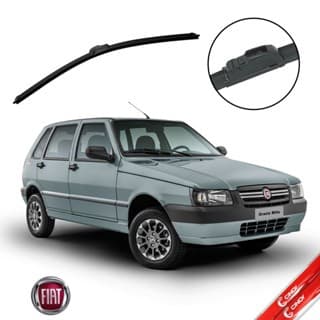 Limpador Original Fiat Uno Mille 1984 a 2013 Palheta Parabrisa Dianteiro Paleta