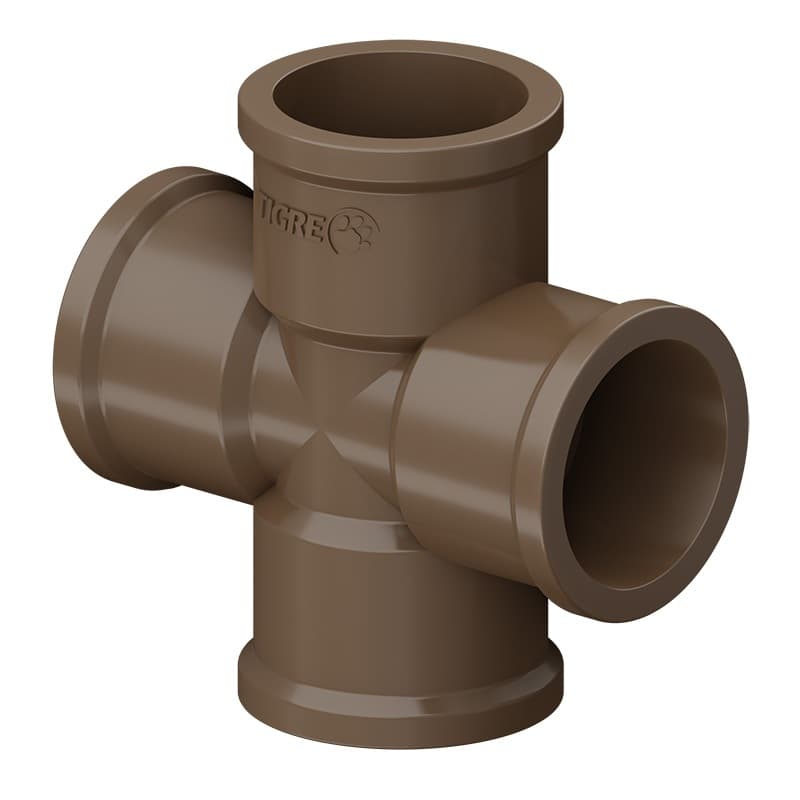 CRUZETA PVC SOLDAVEL 25MM TIGRE