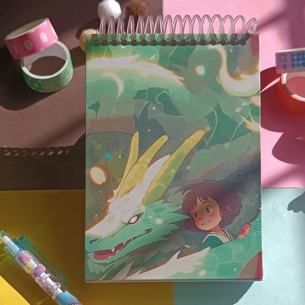 Sketchbooks Ghibli A6 ou A5 caderno desenho