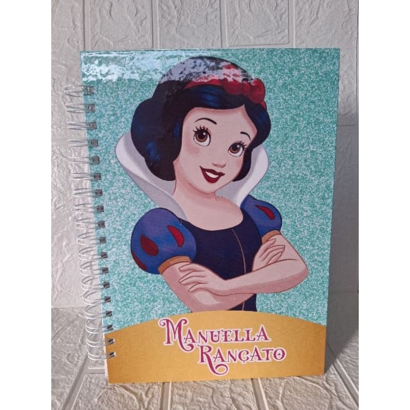 CADERNO PERSONALIZADO 2 MATÉRIAS  120 FOLHAS