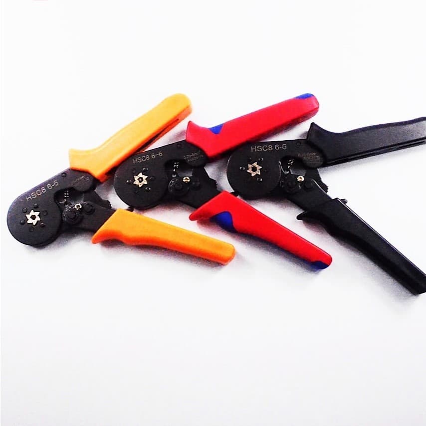 Alicate para Climpar Terminais Ilhoses 0,25 a 6 mm²