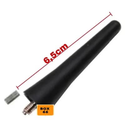 Mini Haste Antena 6,5cm Fiat Cronos Argo Toro Pulse