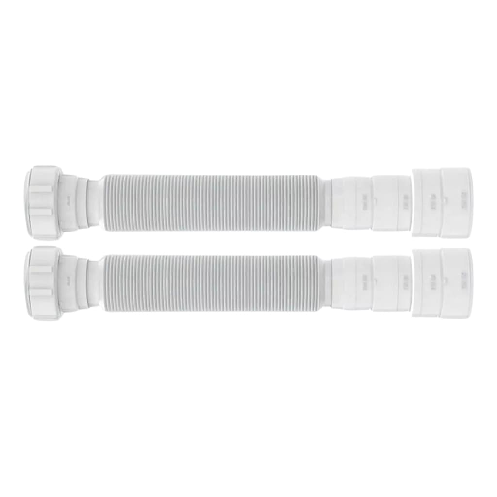 KIT 2x Sifão Tubo Extensivo Sanfonado Universal 72cm
