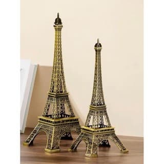 Torre Eiffel Decorativo  Metal -ONYX-DOURADO (Unitário)