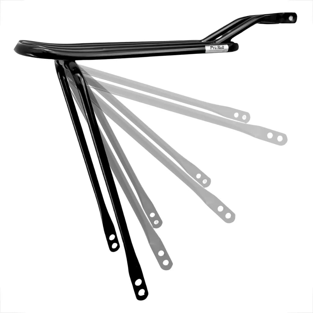 Garupa Bicicleta Bagageiro Bike Aro 20 24 26 Aço Articulado Preto