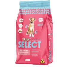 Ração Seca Quatree Select Frango e Arroz Cães Adultos Raças Médias e Grandes