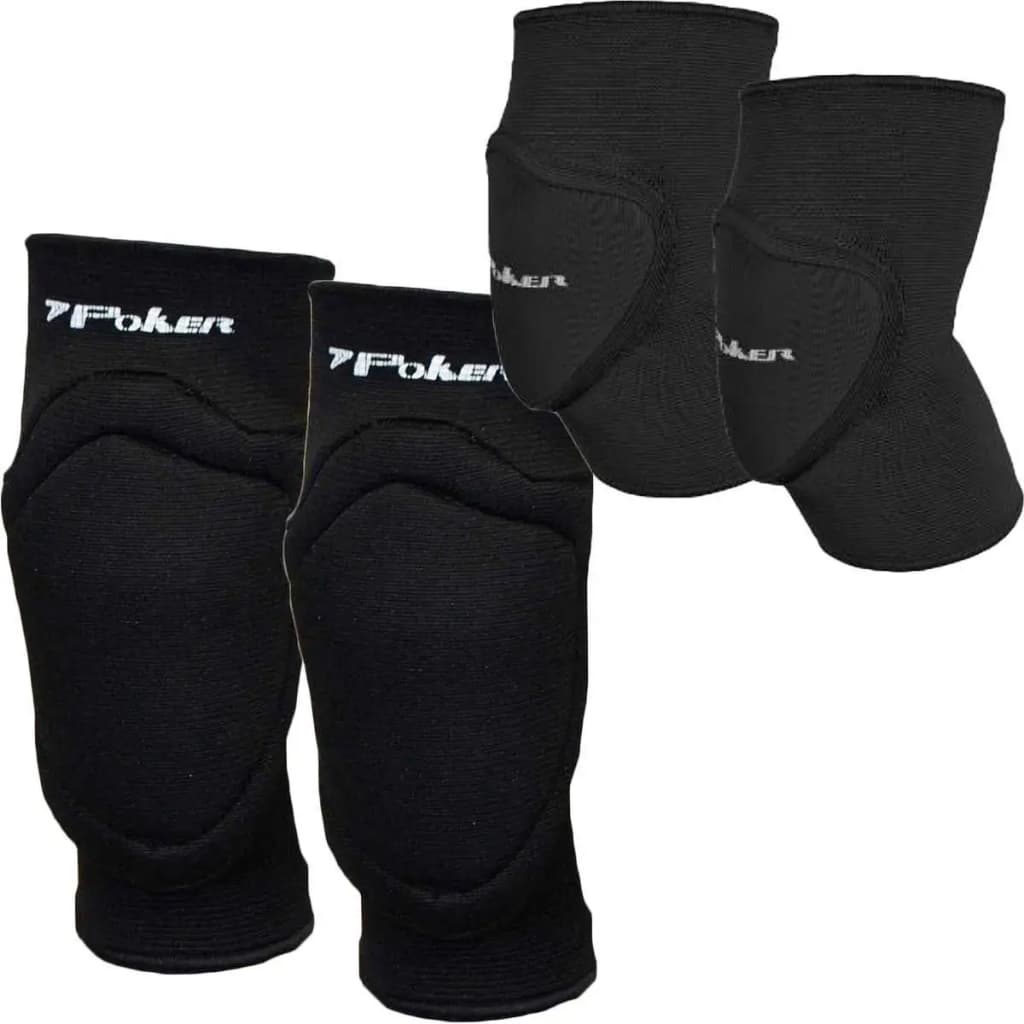 Kit Goleiro Poker Joelheira Move II + Cotoveleira Pkr Indoor Gk