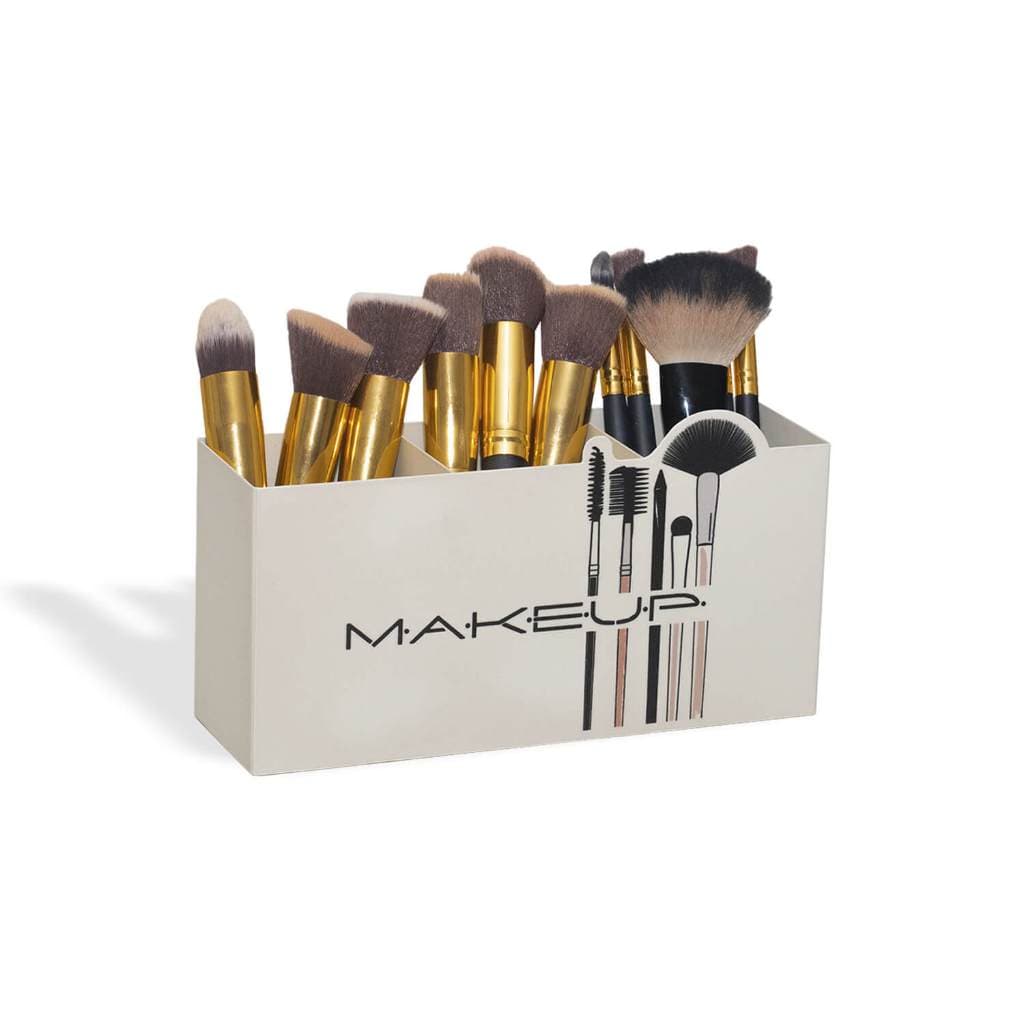 Organizador de Maquiagem Makeup Caixa De Armazenamento De Pincéis De Maquiagem