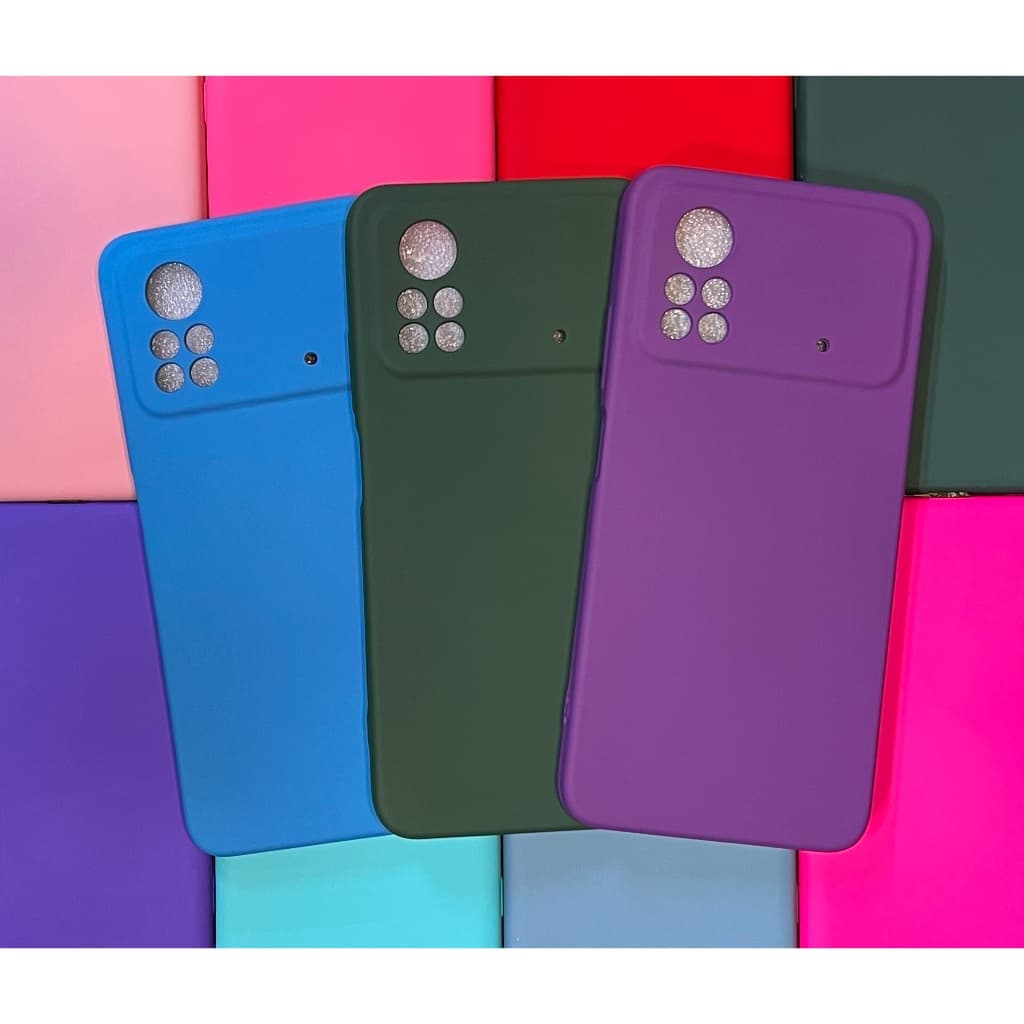 Capa para Xiaomi Poco M4 Pro 4G Ou Capinha + pelicula 3D Case