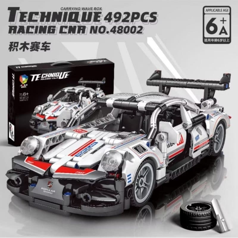 Brinquedo Infantil Lego Bloco De Montar Carros Esportivos