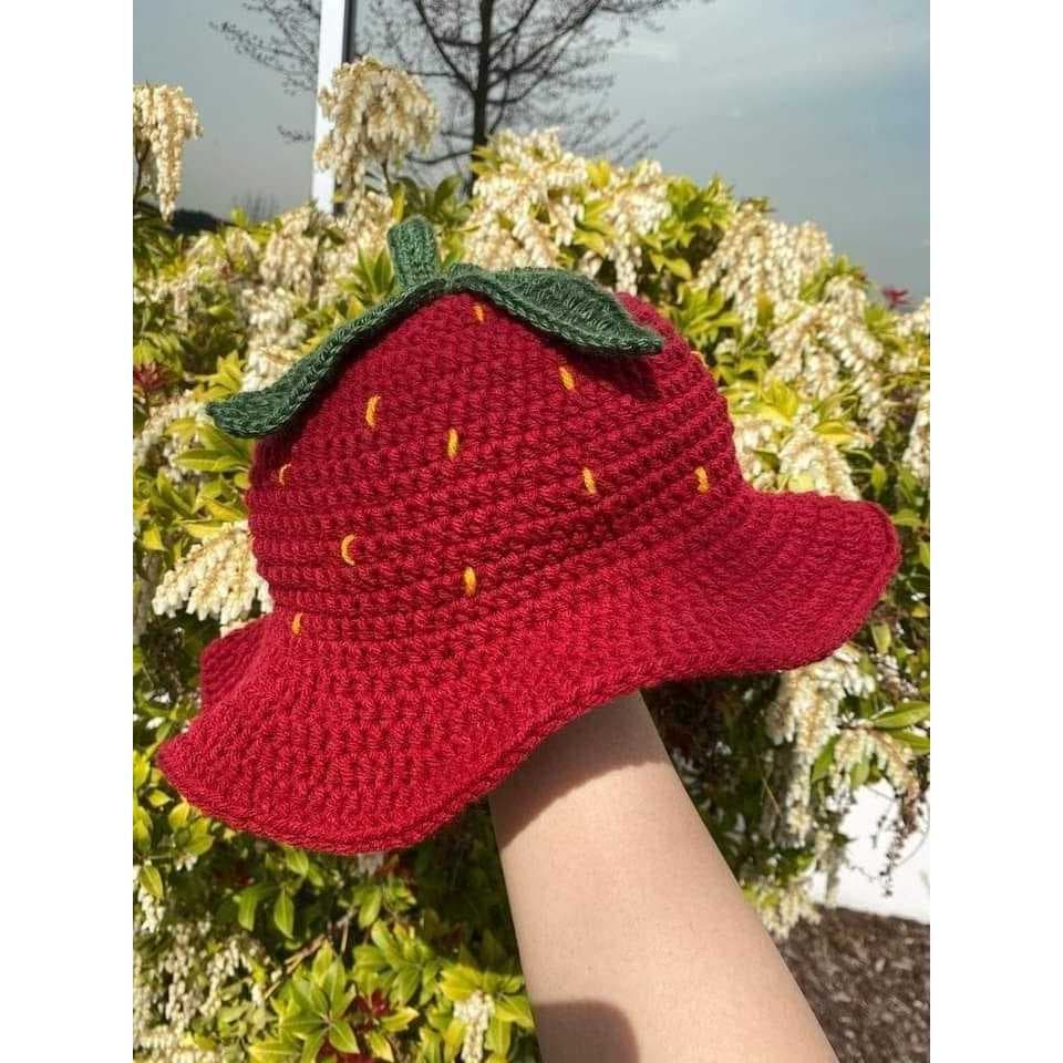 Bucket de Crochê - Round6/Luffy/LGBT+