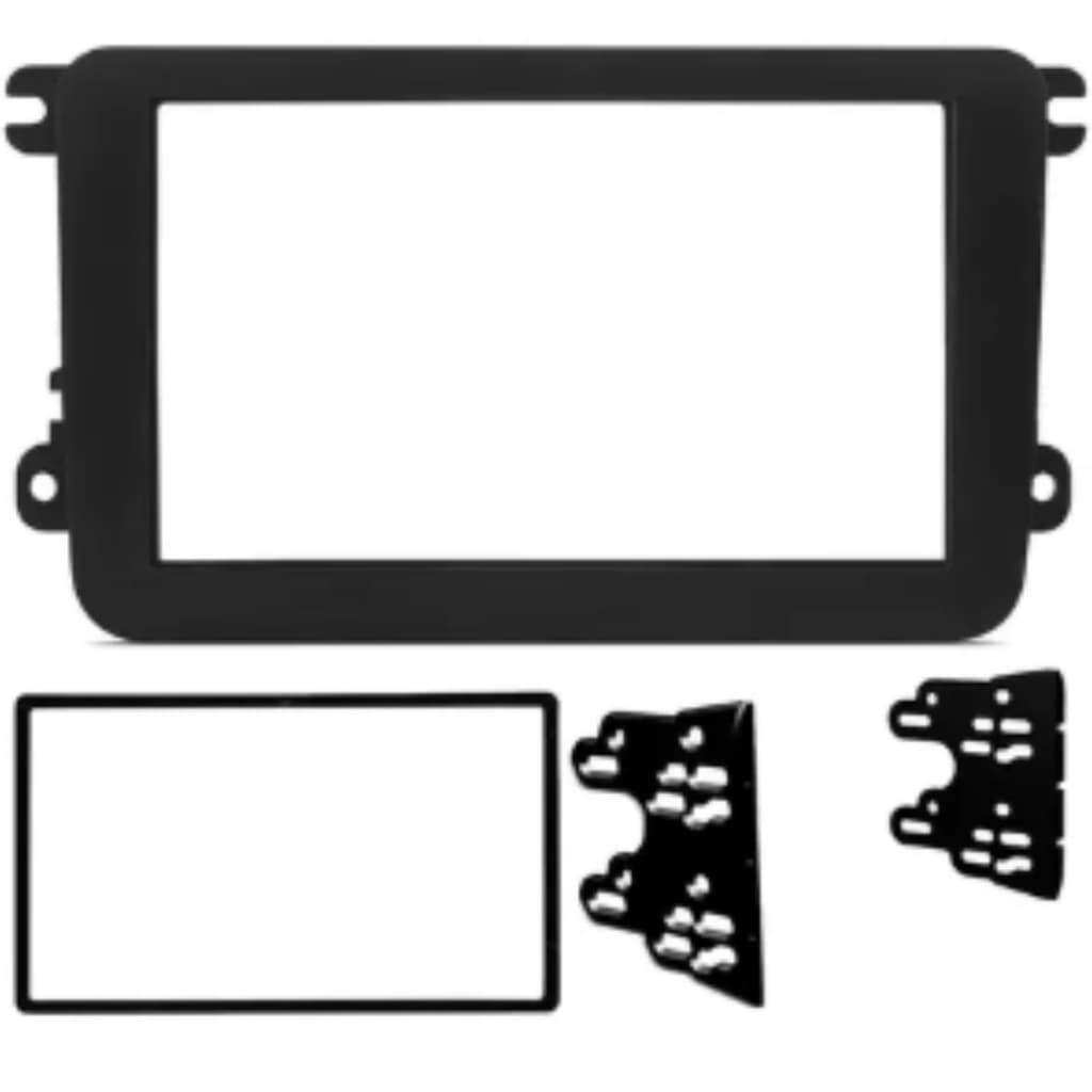 Moldura Painel 2din Jetta Tiguan Amarok Gol G7 Voyage G7 Saveiro G7 Passat Variant novo Fusca