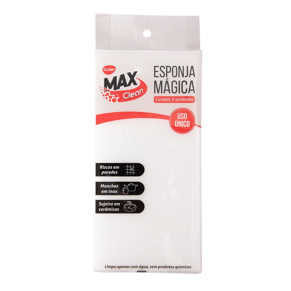Esponja Mágica Clink 3UN Tira manchas