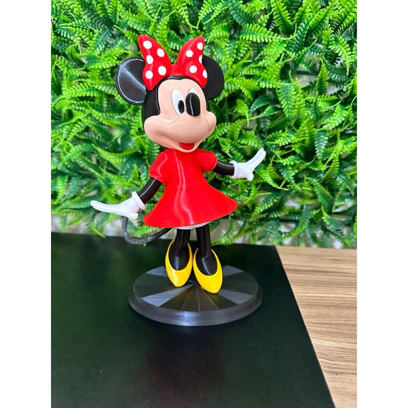 Minnie Mouse impressao 3d