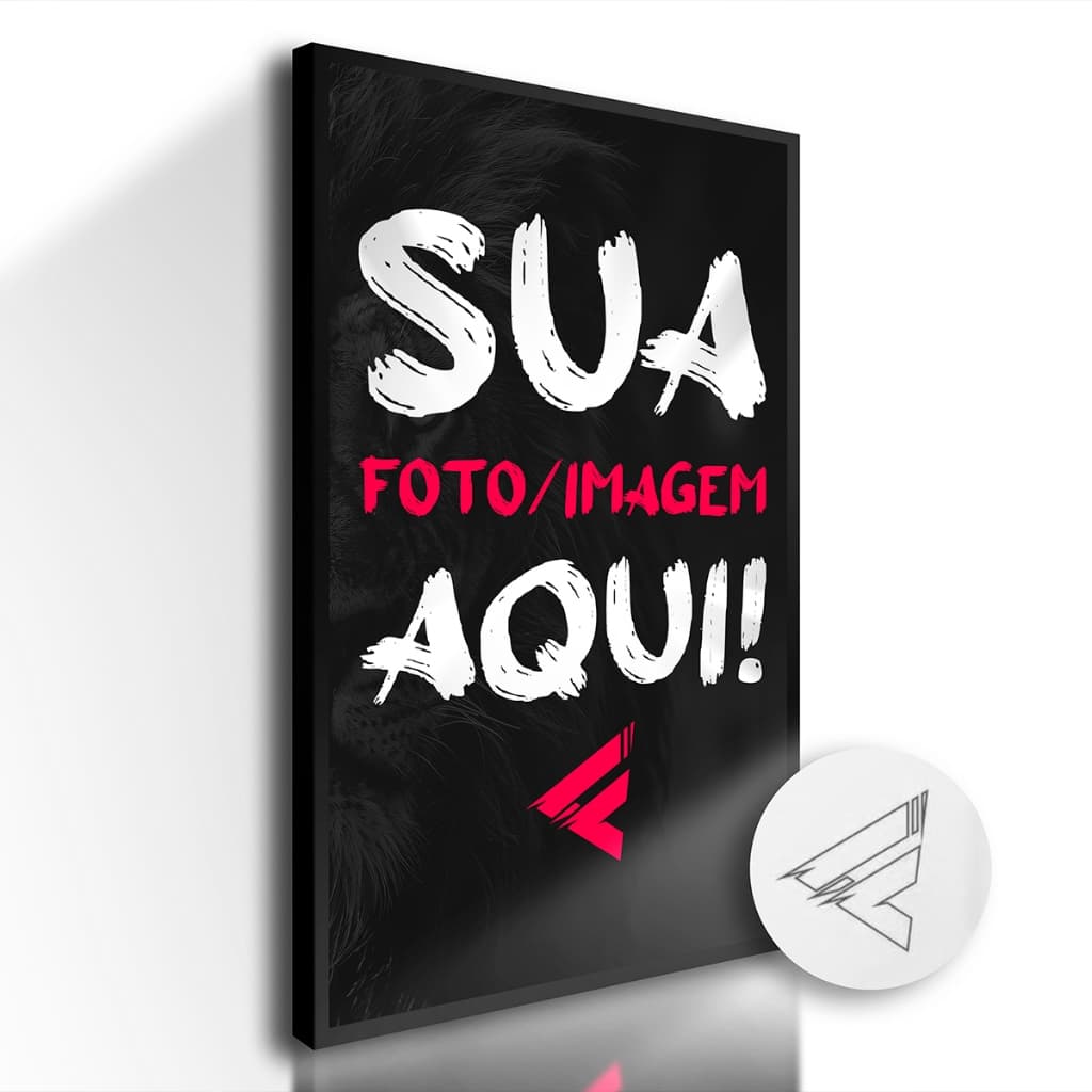 Quadro Decorativo Personalizado Sala decoração parede moderno com sua FOTO para quarto sala all