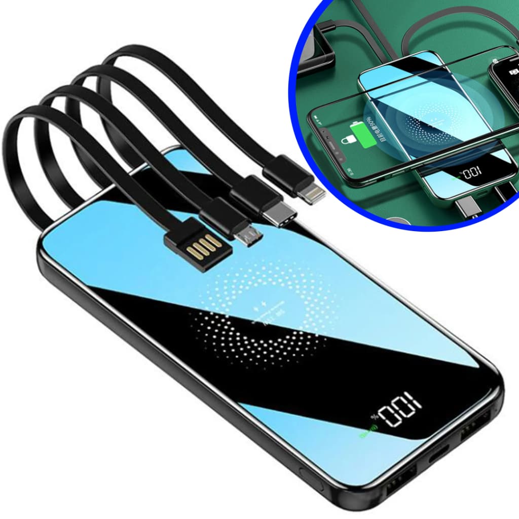 Power Bank Turbo Carregador Celular Portátil 10000mah Prime