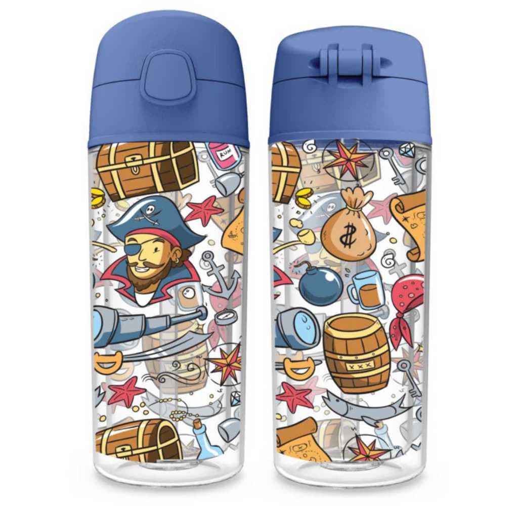 Garrafa De Água Infantil Com Canudo Silicone 270 Ml Escolar, Viagem