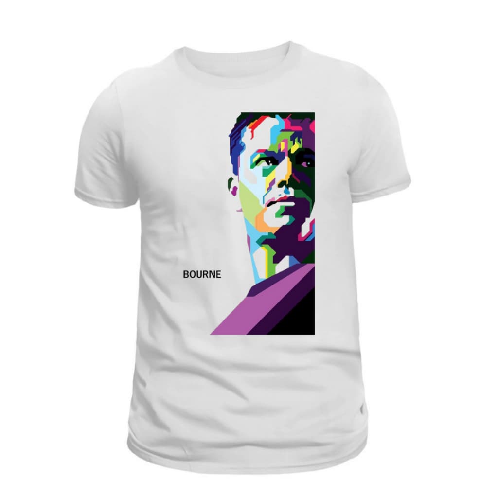 CAMISA-CAMISETA FILME JASON BOURNE CLASSICO DOS CINEMAS ANO 2007 ALTA QUALIDADE ENVIO RAPIDO