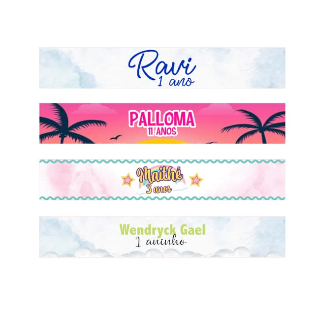 Faixa Adesiva Personalizada