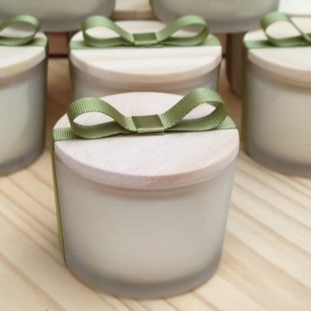 30 Laço de Gorgurão para Vela Aromática Lembrancinha Personalizada Laços para Velas Aromáticas +Fita