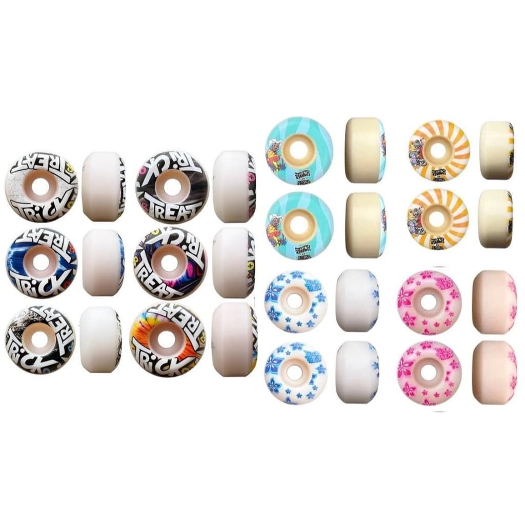 Roda Skate Trick or Treat 51mm 49mm 101a 99a Importada Skateboad 4 Rodas Street