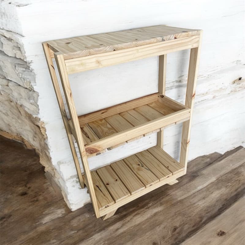 ESTANTE MULTIUSO MULTIFUNCIONAL RACK HORTIFRUTI MESA APARADOR MADEIRA PINUS CASA ESCRITÓRIO LOJA EXPOSITOR ALTO