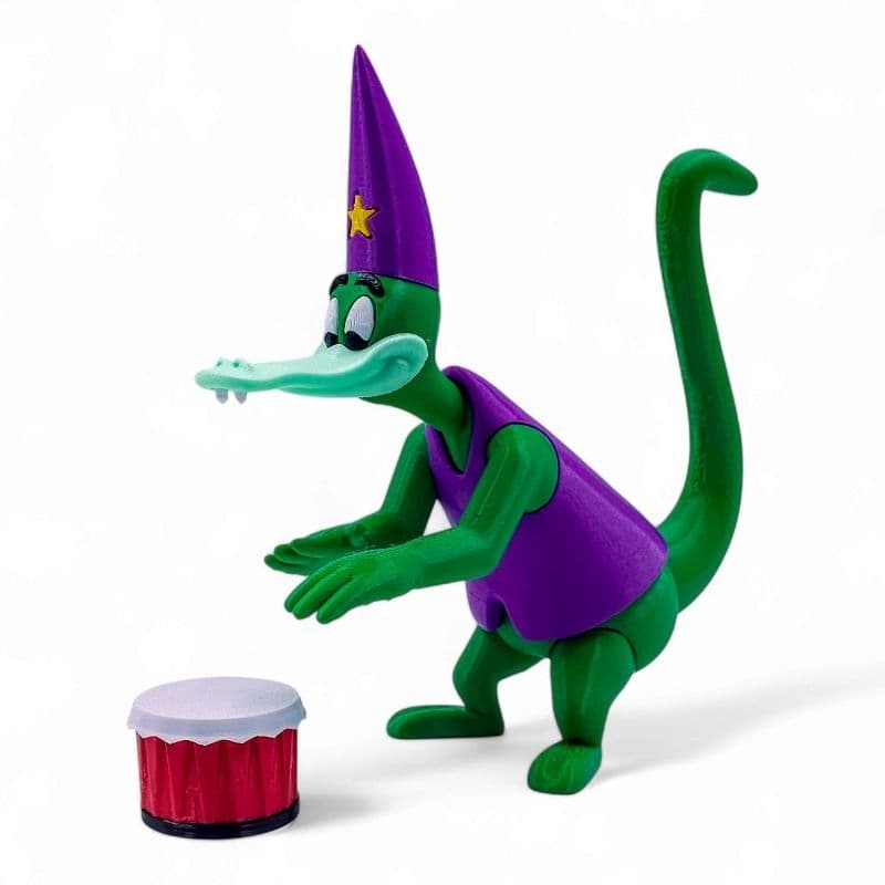 Voodoo é pra Jacú: Zé Jacaré Turma do Pica-Pau Action Figure Colecionável