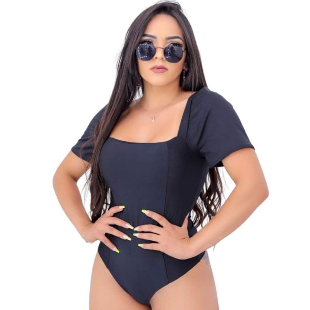 Body Feminino Manga Princesa Bufante Com Bojo