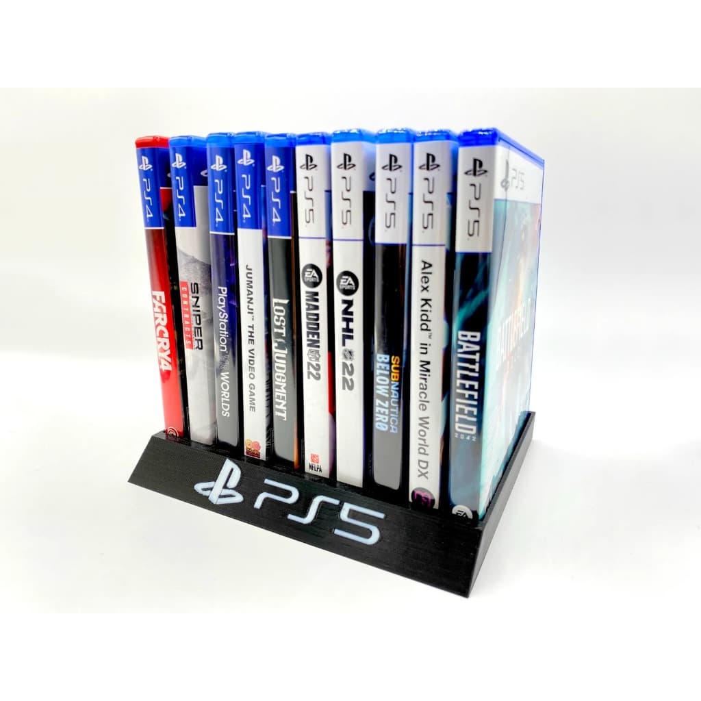 Suporte Organizador para Jogos DVD Playstation PS4 Personalizado!