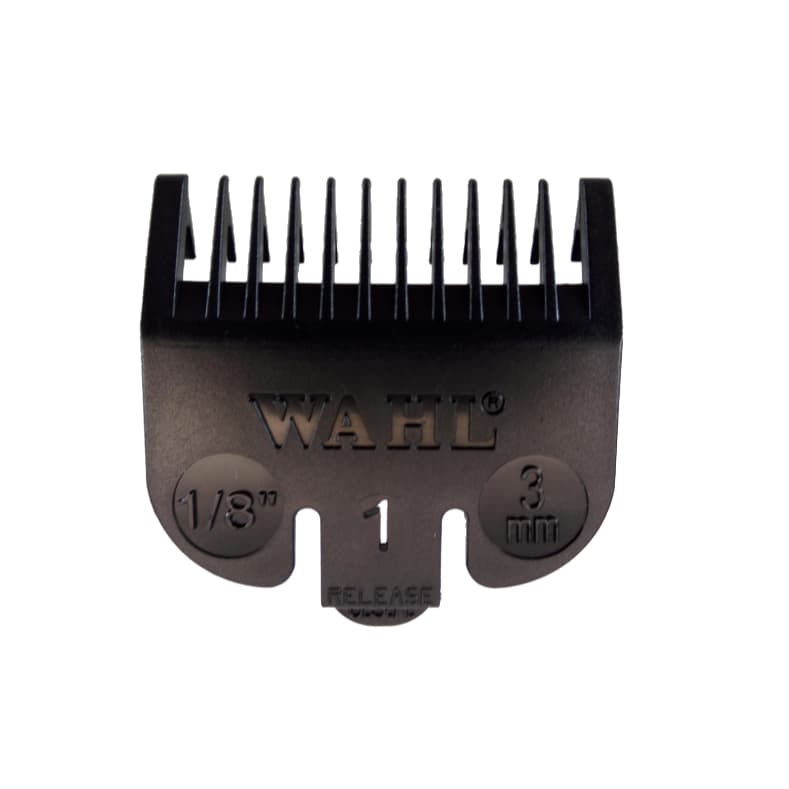 Pente Wahl Clássico nº1 - 3 mm cor preta