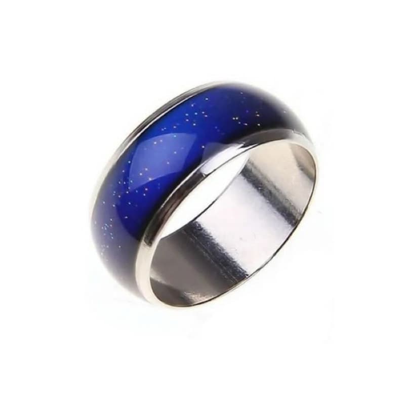 Anel Do Humor Muda De Cor estilo masculino/feminino 6mm-Tamanhos Variados