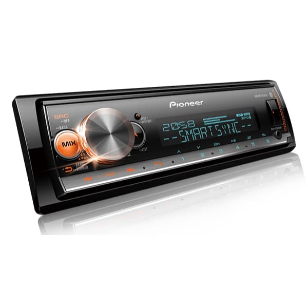 Som automotivo Pioneer MVH X3000 com USB e bluetooth e radio