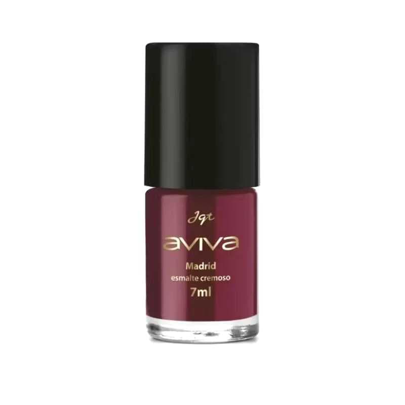 Esmalte Cremoso Aviva Jequiti 7ML  Cor Madrid
