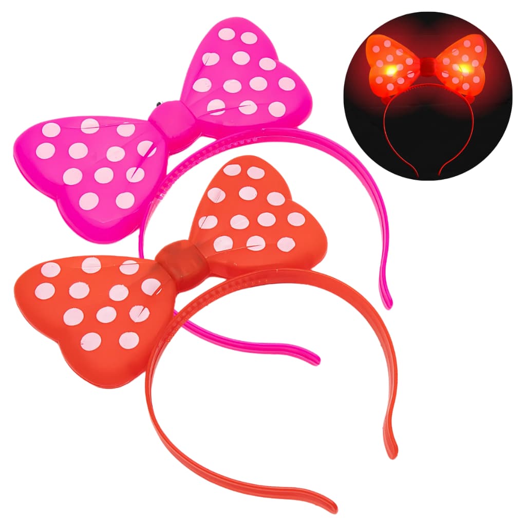 Tiara Arco Com Luz Pisca Da Minnie