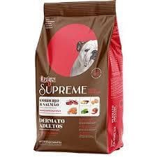 RAÇÃO QUATREE SUPREME DERMATO PARA CÃES ADULTOS TODAS AS RAÇAS CORDEIRO E SALMÃO