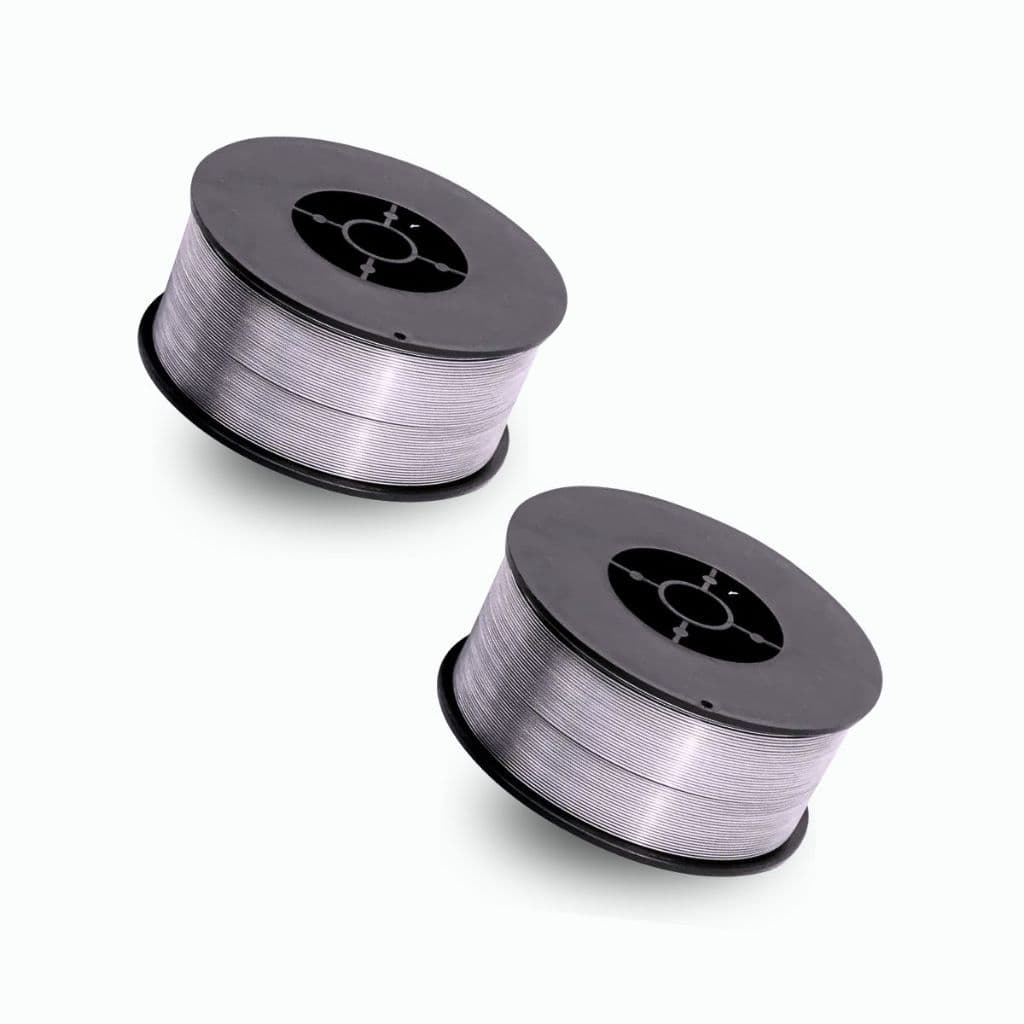2 Pcs Arame Solda Mig Inox 308L 0.8mm Uso com Gás Rolo 1kg