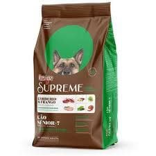 Ração Para Cachorro Alimento Quatre Supreme Sênior +7 Raças Tamanho Médio e Grande Sabor Cordeiro E Frango - GRANVI