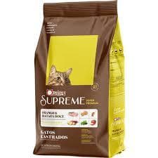 Ração Seca Quatree Supreme Frango e Batata Doce para Gatos Castrados