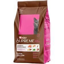 Ração Seca Quatree Supreme Salmão e Batata Doce Gatos Adultos