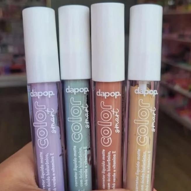 Corretivo Colorido Matte Colors Smart Dapop Perfeito Para Neutralizar Imperfeições