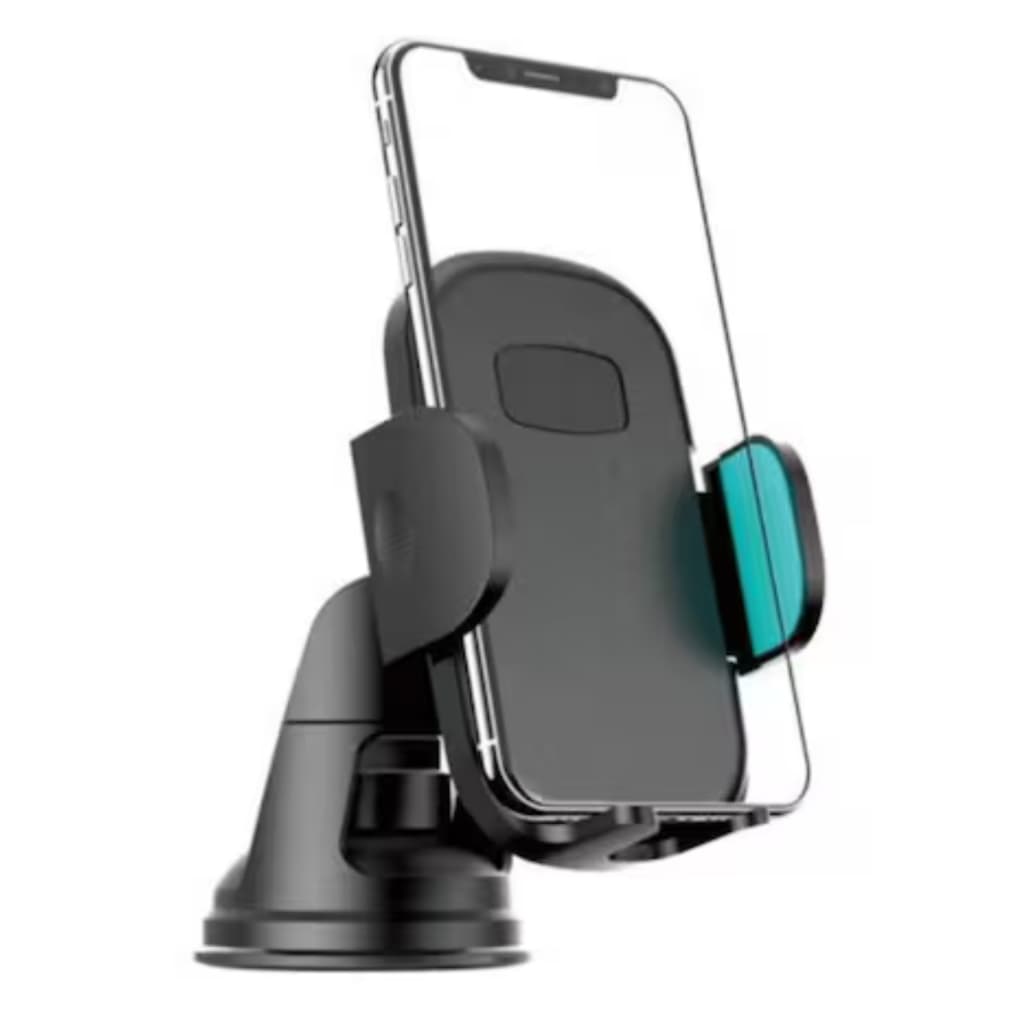 Suporte Veicular Universal Para Celular Com Trava E Ventosa De Fixação Kapbom