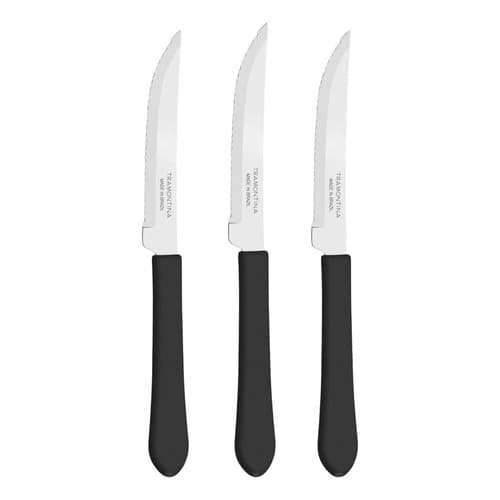 Conjunto de Facas Tramontina 3Pçs - Laminas de Aço