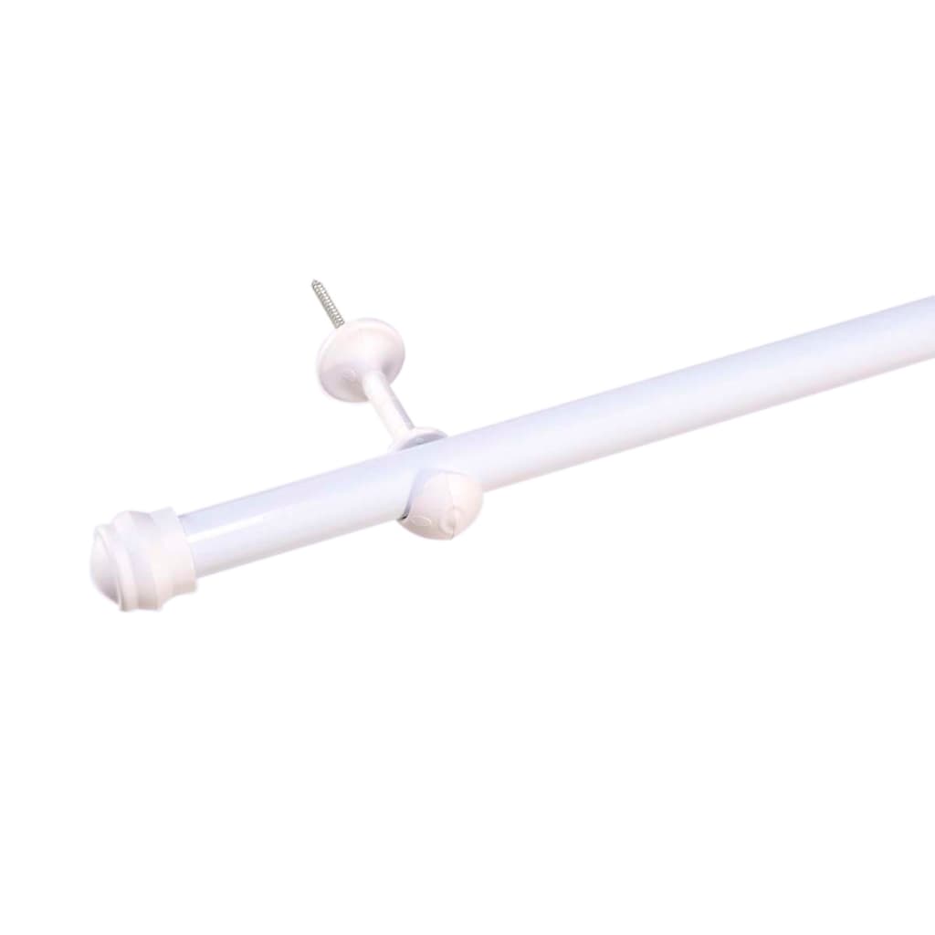 Kit Varão de 2 metros de 19mm Completo Para Cortinas Cozinha Sala Quarto